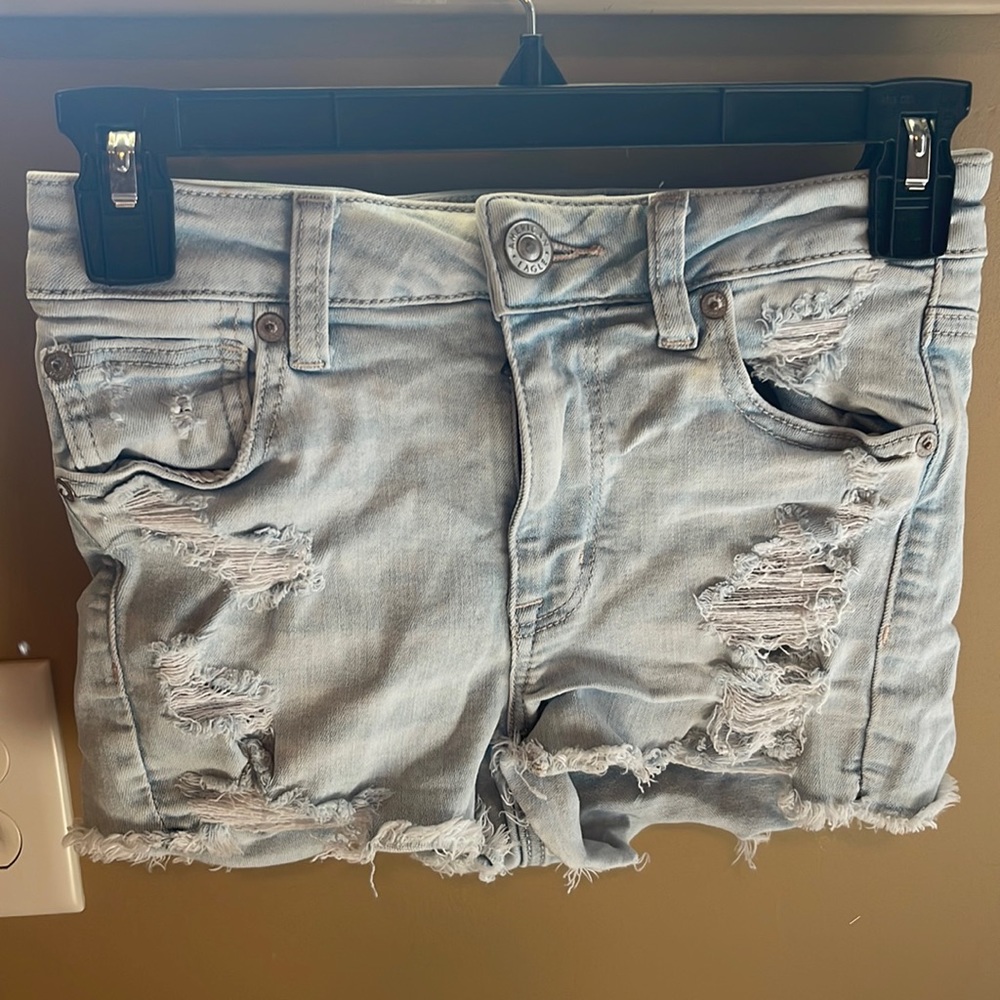 american eagle jean shorts